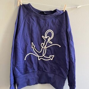 Anchor crew neck j crew